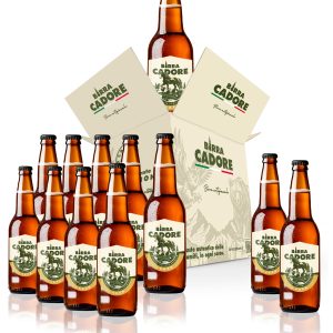 scatola - Birra Lager - Birra Cadore