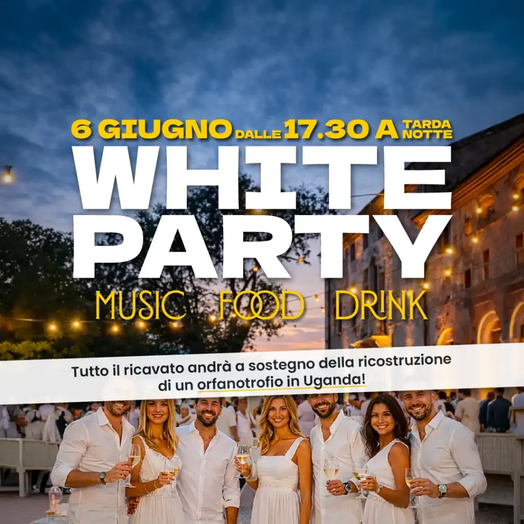 Locandina evento white party Birra Cadore WEB